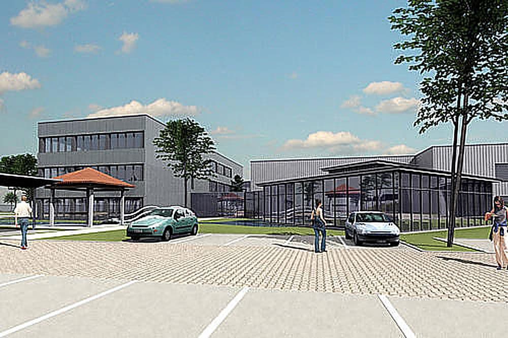 Produktionshalle, weitere Ansicht