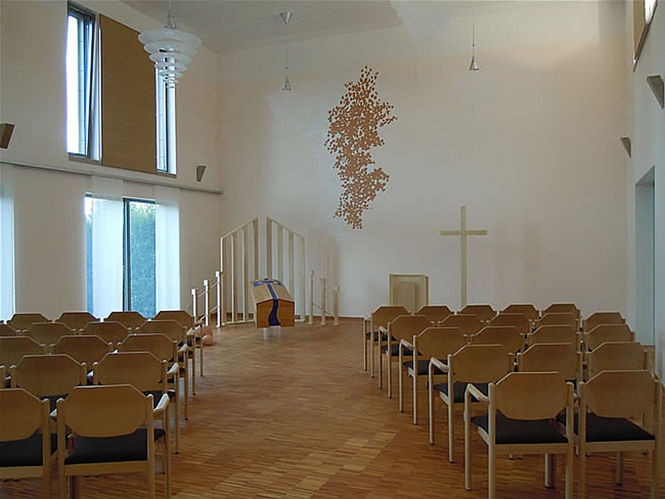 Neubau eines Bestattungsinstituts, weitere Ansicht